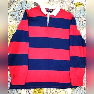 Ralph Lauren Polo Classic Striped Rugby sz XL